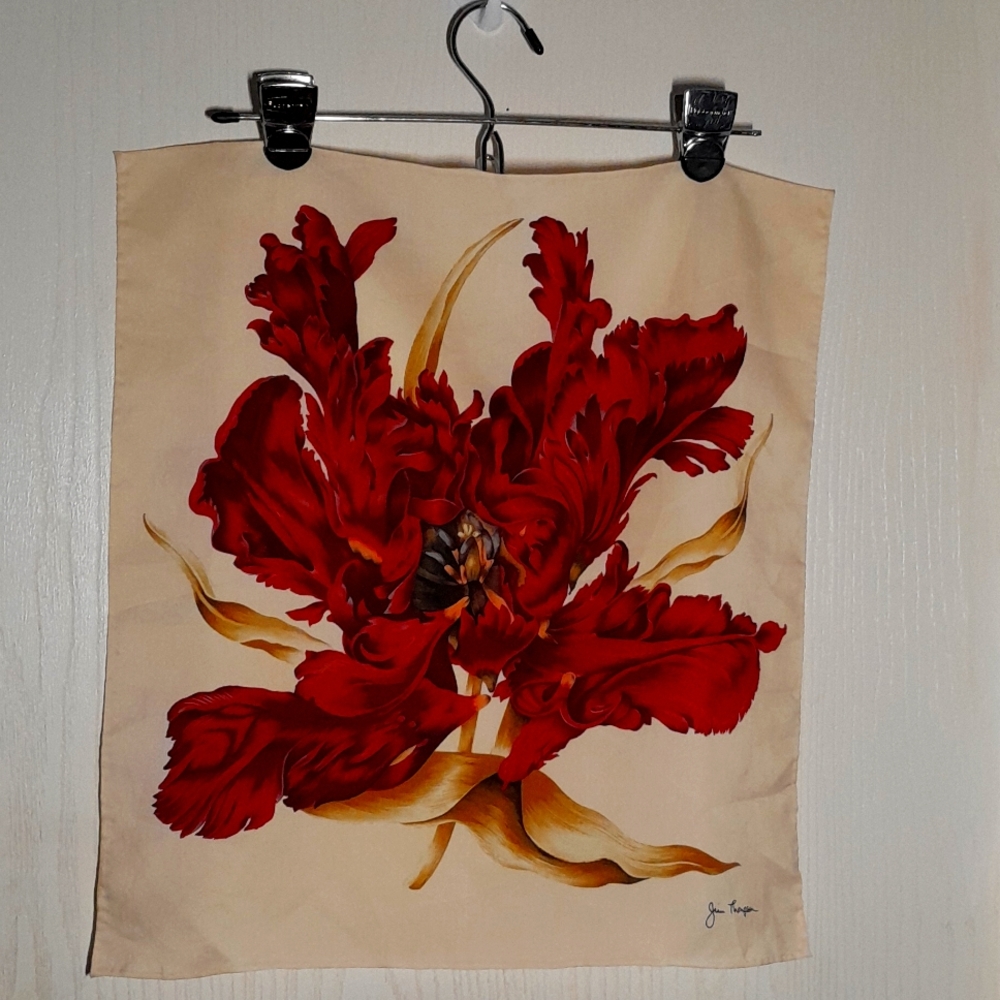 Vintage Jim Thompson Square Ladies Scarf